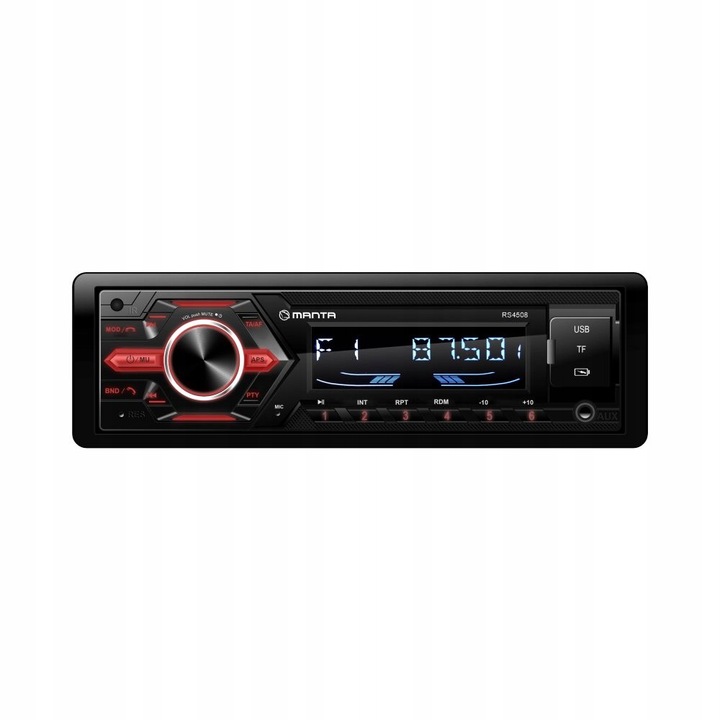 RADIO SAMOCHODOWE RADIOODTWARZACZ BLUETOOTH PILOT USB MP3 SD RDS