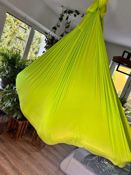 Hamak - chusta akrobatyczna dla dzieci, 10 kolorów, 4 metry, szeroki 260 cm