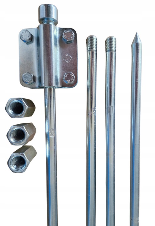 UZIOM ODGROMOWY PRĘT SZPILKA ODGROM PV KOMPLET 6MB (4x1,5m) M16 +