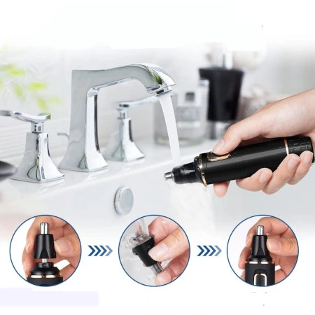 TRYMER GOLARKA DO NOSA USZU BRODY WŁOSÓW ZAROSTU 3w1 MOCNY USB PODSTAWKA