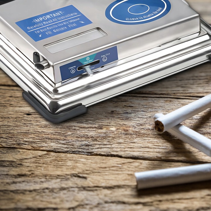 TŁOKOWA MASZYNKA NABIJARKA DO PAPIEROSÓW GILZ 8MM PRECYZYJNE NABIJANIE