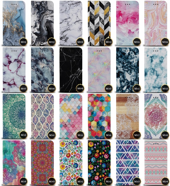 Etui do Samsung Galaxy A34 5G Case + Szkło WZORY