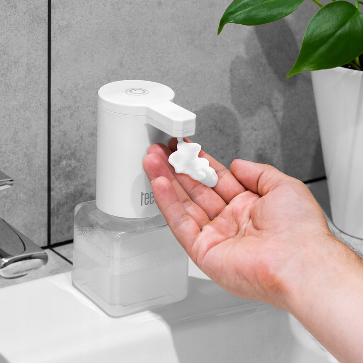 Dozownik mydła w pianie automatyczny akumulatorowy bezdotykowy Teesa
