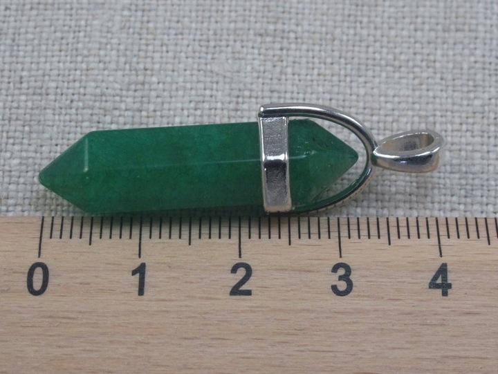 WISIOREK kamień JADEIT MALAJSKI naszyjnik [W148]