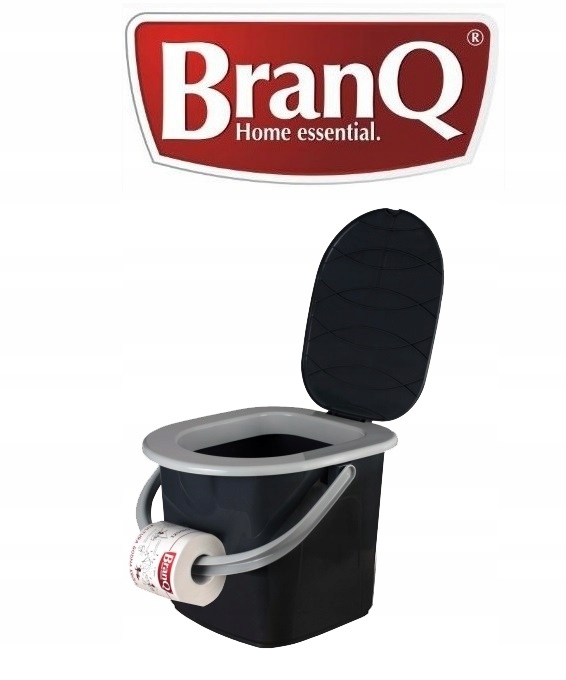 TOALETA PRZENOŚNA TURYSTYCZNA WIADRO WC BRANQ 15,5