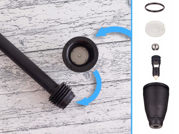 Zestaw naprawczy turbodyszy do Karcher K2 K3 K4 K5 dyszy rotacyjnej TURBO