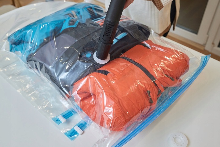 WORKI PRÓŻNIOWE Na Ubrania Pościel Torby, ZESTAW 12 SZTUK , 4 ROZMIARY