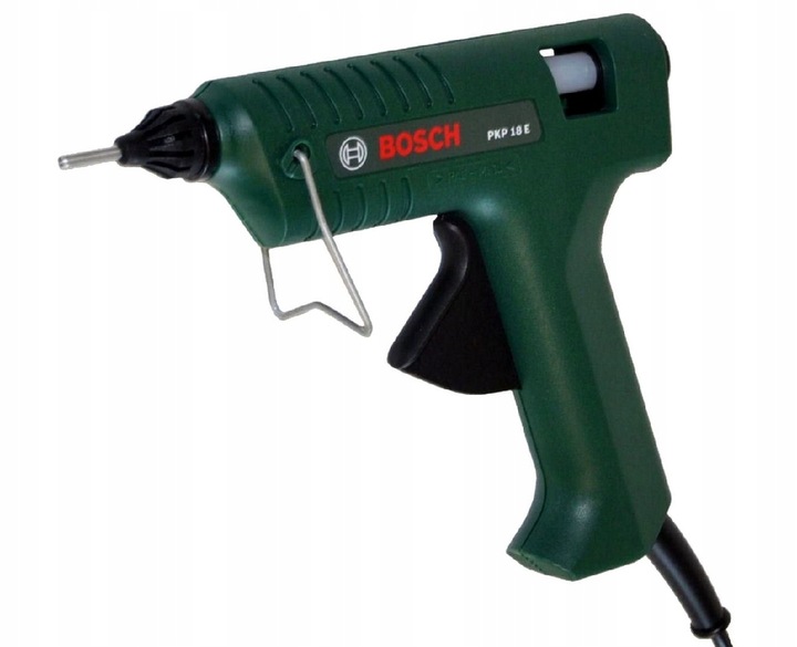BOSCH PKP 18 E PISTOLET TERMICZNY KLEJARKA DO KLEJU NA GORĄCO + KLEJ