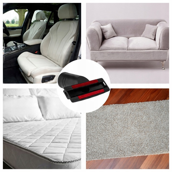 ZESTAW 6SZT KOŃCÓWEK SSAWEK PUREY DO ODKURZACZA KARCHER WD2 WD3 WD4