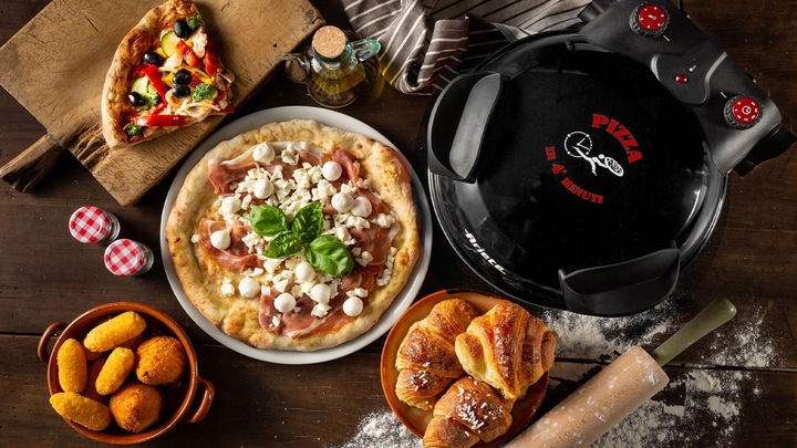 PIEC DO PIZZY ARIETE 917 kamień 400°C + NÓŻ DO PIZZY + EBOOK