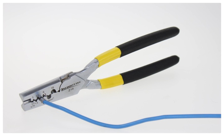 ZACISKARKA TULEJEK PRASKA DO KABLI i KOŃCÓWEK 0,5-16 ENERGOTYTAN Z16 /