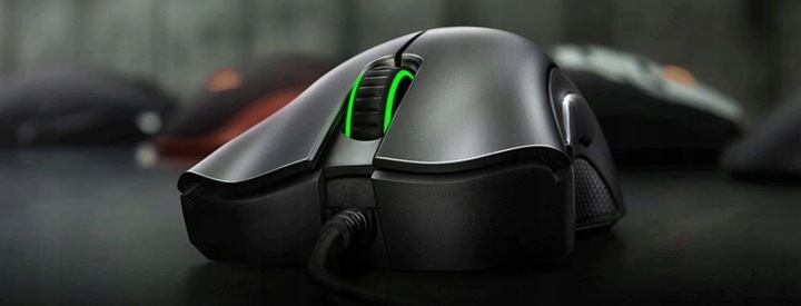 Myszka przewodowa Razer DeathAdder Essential sensor optyczny