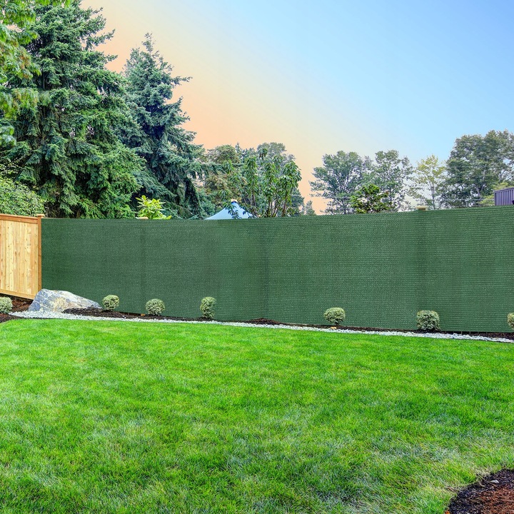 SIATKA CIENIUJĄCA 1,5x25m MASKUJĄCA 95% OSŁONA MATA NA OGRODZENIE PŁOT