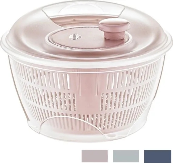 WIRÓWKA SUSZARKA CEDZAK DO SAŁATY WARZYW OWOCÓW 5L KOSZYK KOLORY JAKOŚĆ