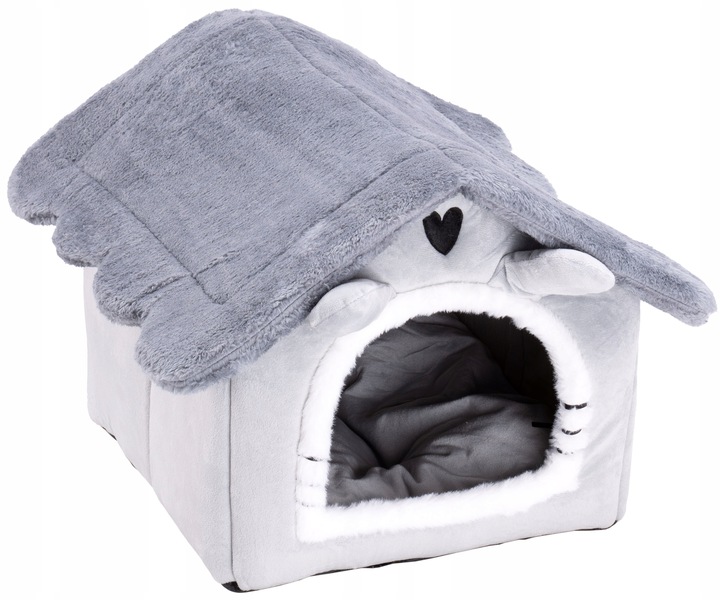 LEGOWISKO DLA KOTA KOTÓW DOMEK BUDKA KOJEC PLUSZOWY PODUSZKA POSŁANIE BUDA