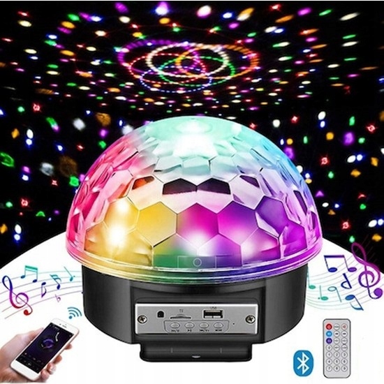 PROJEKTOR XXL KULA DISCO+PILOT +BLUETOOTH +GŁOŚNIK