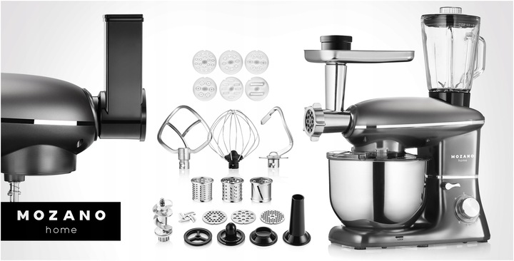 ROBOT PLANETARNY KUCHENNY 3200W BLENDER MIKSER DUŻY ZESTAW 6w1 MISA 6,2L