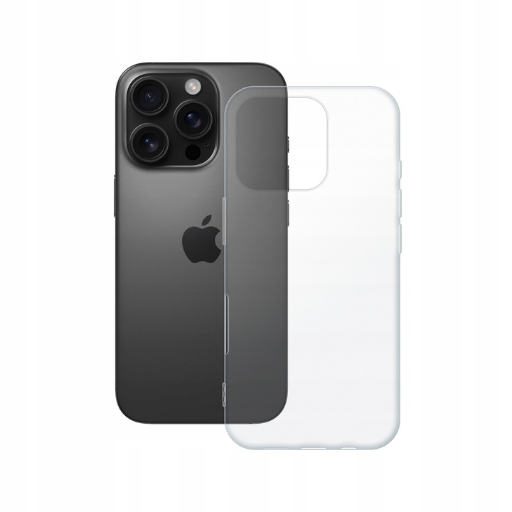 Etui silikonowe Przezroczyste do Apple iPhone 16 Pro