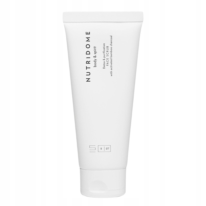 PEELING DO TWARZY drobnoziarnisty DETOKSYKUJĄCY ZŁUSZCZAJĄCY biała glinka