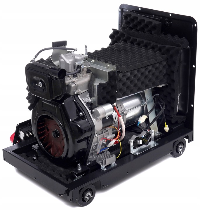 DIESEL AGREGAT PRĄDOTWÓRCZY 7350W JEDNOFAZOWY 230V