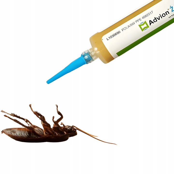 żel ADVION na KARALUCHY RYBIKI PRUSAKI SREBRZYKI preparat + TŁOCZEK