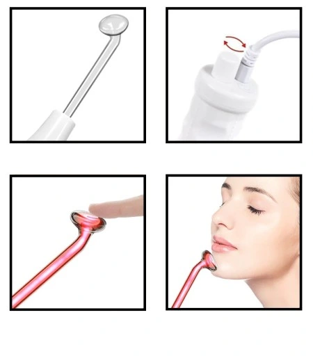 DARSONVAL DERMA WAND DARSONWAL MOCNY 4 PELOTY