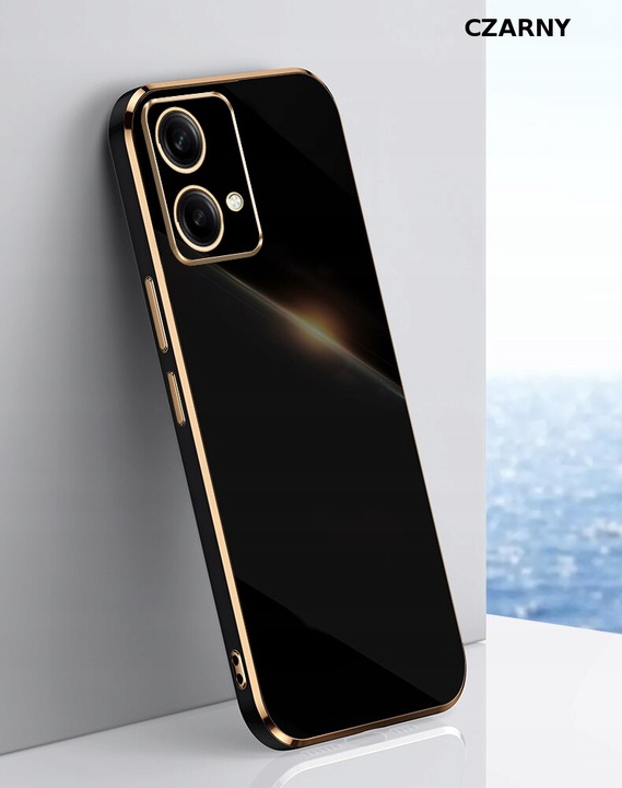 ETUI GLAMOUR GOLD CASE DO MOTOROLA EDGE 40 NEO