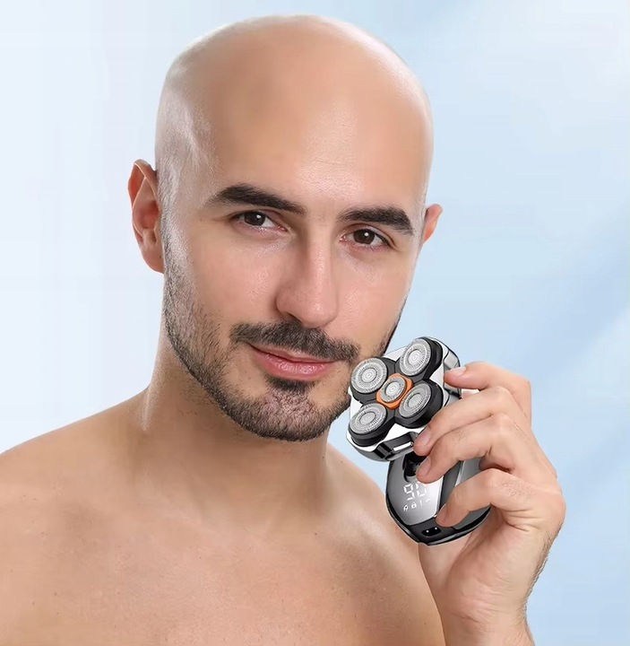 GOLARKA MĘSKA AKUMULATOROWA RIWALL RS-01 MASZYNKA DO GOLENIA 5D USBC