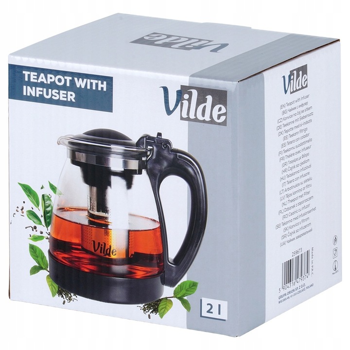 Zaparzacz DZBANEK Z ZAPARZACZEM sitkiem imbryk do parzenia herbaty