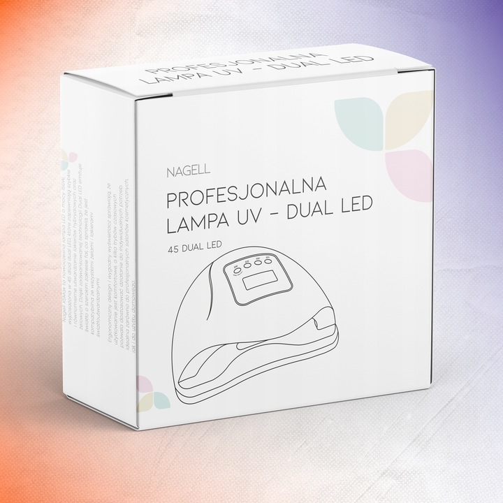 LAMPA DO PAZNOKCI UV DUAL LED SUN X5 MAX 150W MOCNA DO HYBRYD ŻELI