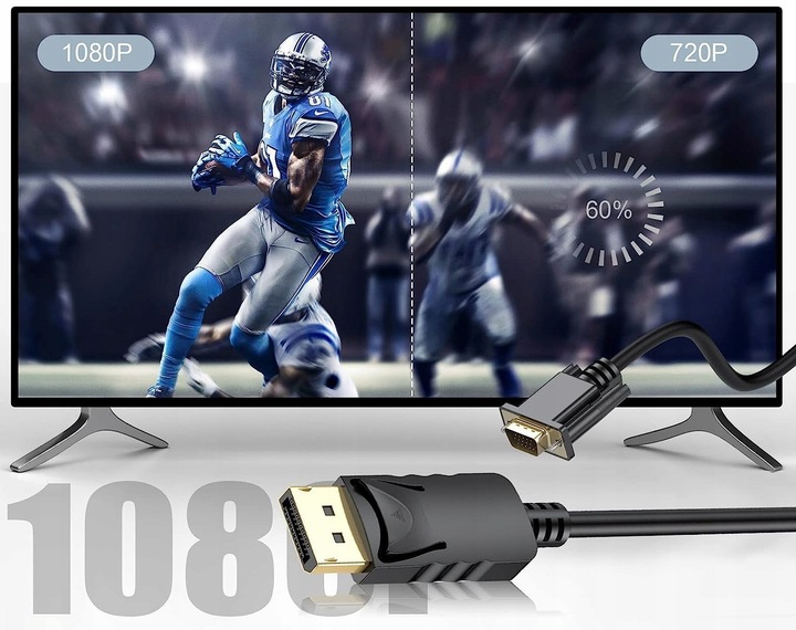Kabel DisplayPort do HDMI DP 3 m adapter