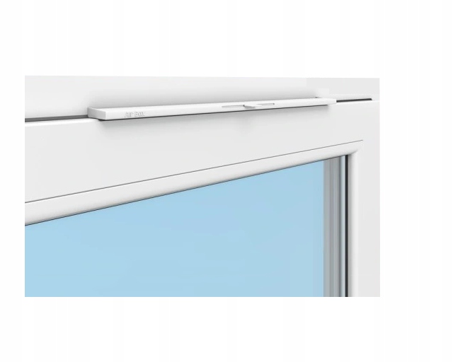 AIR-BOX BIAŁA USZCZELKA Nawiewnik okienny Nawiewniki okienne BEZ