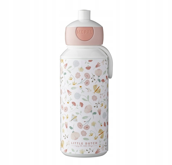 Mepal Butelka Pop-Up Campus 400ml Flowers & Butterflies/ Little Dutch