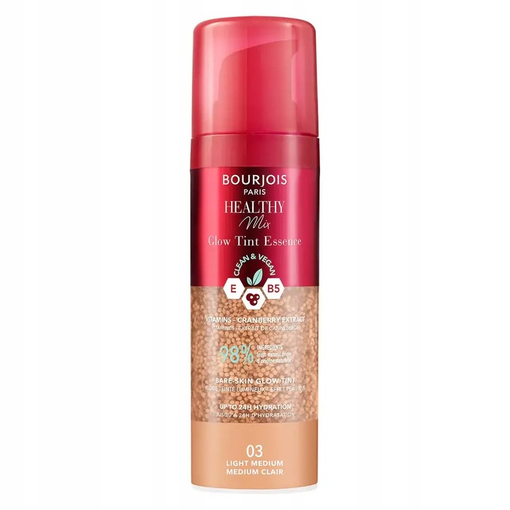 Bourjois Healthy Mix Glow Tint Esencja do twarzy - 30 Light Medium 30ml