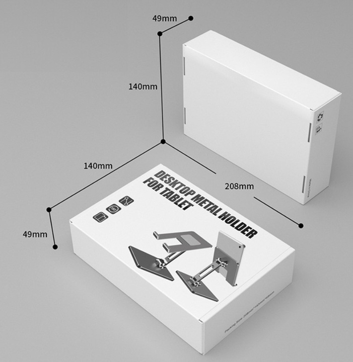 MOCNY Stojak podstawka uchwyt pod tablet na telefon regulowana na biurko GR