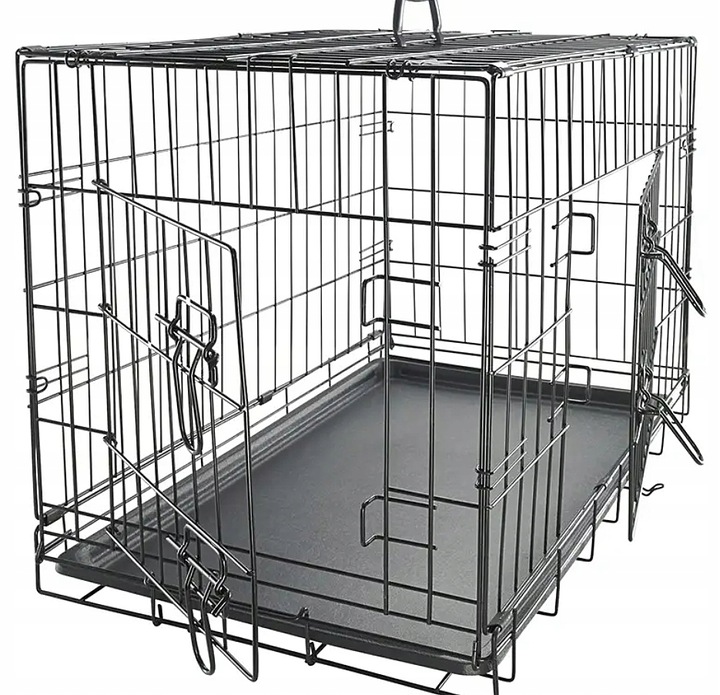 Klatka dla psa kennelowa metalowa Kojec transporter dla zwierząt