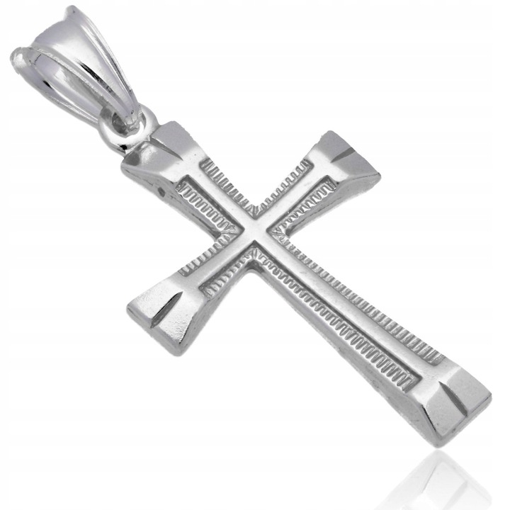Krzyżyk srebrny bez wizerunku srebro pr.925