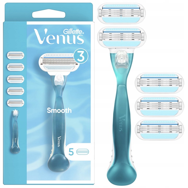 Golarka GILLETTE Venus 3 Smooth + 5 ostrzy