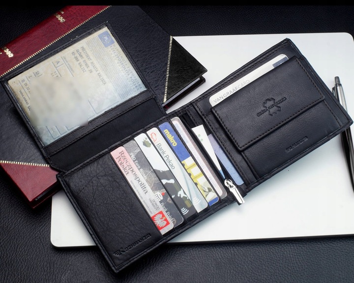 KOCHMANSKI portfel męski skórzany skóra naturalna PREMIUM