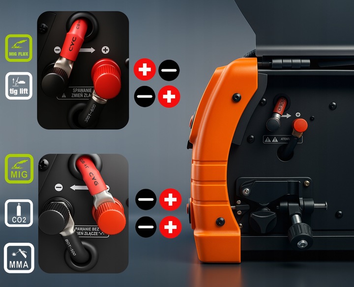 Spawarka >WtykGAS< inwertorowa inwerterowa MIGOMAT MIG MMA 220A PRO