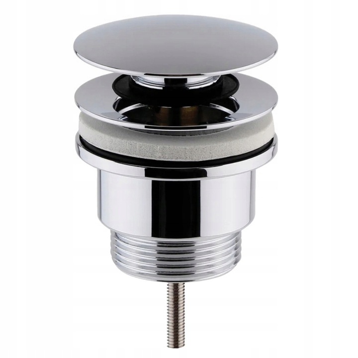 KOREK UMYWALKOWY KLIK KLAK DO UMYWALKI z Przelewem Bez Przelewu UNIWERSALNY