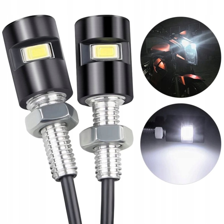 PODŚWIETLENIE TABLICY REJESTRACYJNEJ LED ŚRUBA