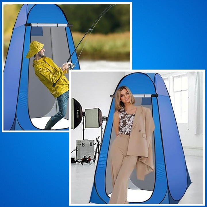 Namiot na Prysznic Przebieralnia Toaleta WC Przenośna Plażowy Kempingowy