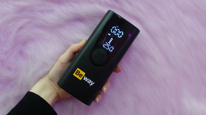 POMPKA ELEKTRYCZNA NAJMOCNIEJSZA 9000 mAh 150psi BEWAY DO ROWERU ROWEROWA