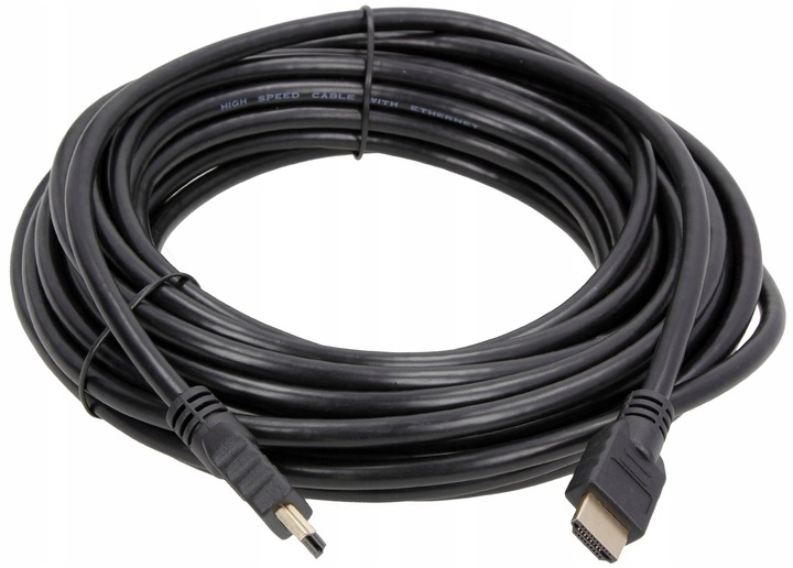 Kabel HDMI 12M PRZEWÓD GIĘTKI HIGH SPEED FULL HD 3D 1.4b 2160P 4K -
