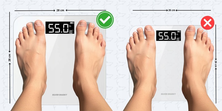 WAGA ŁAZIENKOWA ANALITYCZNA ELEKTRONICZNA SMART+ APLIKACJA PO POLSKU