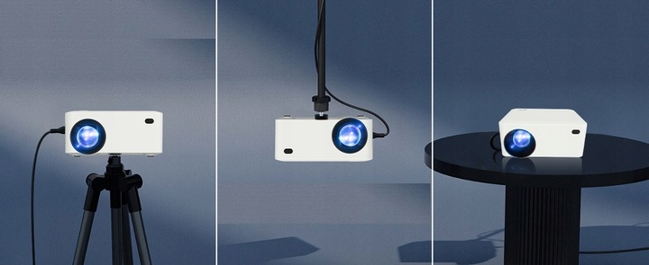 PROJEKTOR RZUTNIK ANDROID SMART TV WIFI FULL HD 7000lm 400 ANSI LED BT