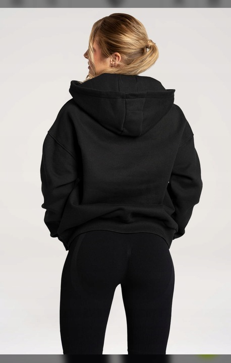 BLUZA COLLEGE CZARNA GYM GLAMOUR XS