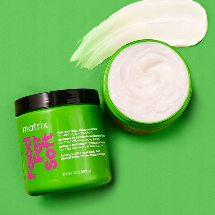 Matrix Food For Soft Maska nawilżająca do włosów suchych 500ml, z awokado