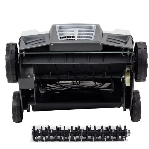 AERATOR WERTYKULATOR Elektryczny NAC 1800 W 40cm 2 WAŁKI 2w1 Kosz 50 litrów